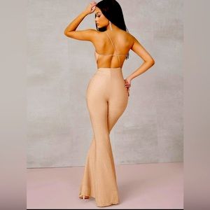 Rose gold glitter Jumpsuit